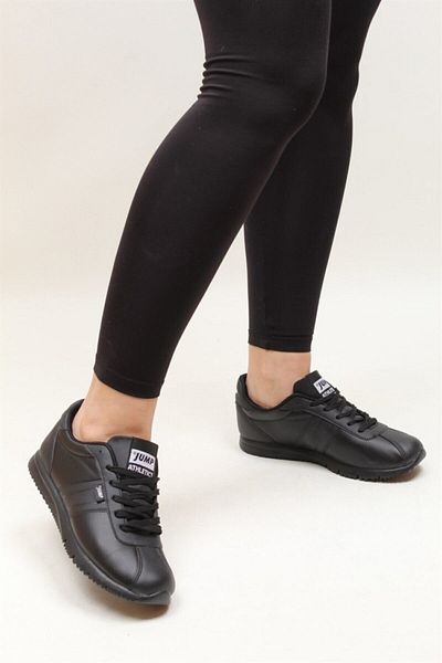 Jump 22211 Pantofi sport ortopedici negri pentru femei Pantofi sport