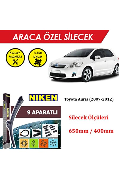 MeyZone Toyota Auris Ön Cam Silecek Takımı (2007-2012)