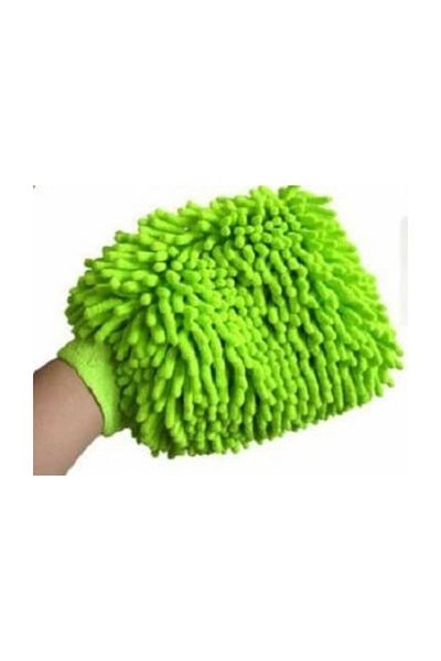 Kenpool Microfiber Double Sided Small Pasta Auto Cleaning Gloves 17 X 14 Cm