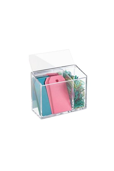 Bosphorus Office, Stationery Material Organizer Transparent 12X6X10Cm