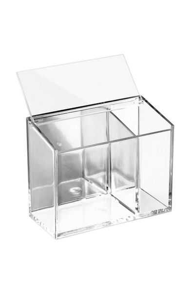 Bosphorus Office, Stationery Material Organizer Transparent 12X6X10Cm