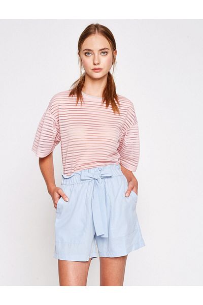 Koton Tricou roz pentru femei 7YAF10167GK