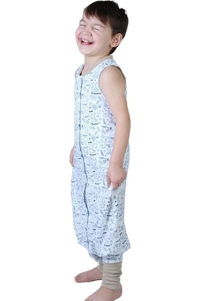 Woolnat Organic Cotton Double Layer Sleeveless Magic Themed Sleeping Bag