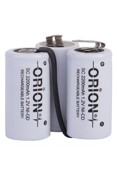 Orion Moulinex Uyumlu 3.6v 2200mah Şarjlı Süpürge Pili