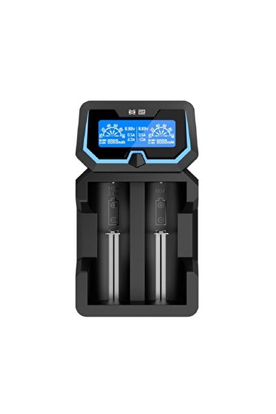 XTAR Universal battery charger X2 li-ion, ni-cd, ni-mh, with LCD, 230V,