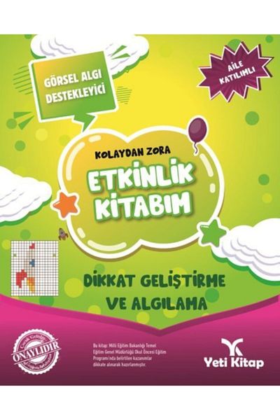 Astra Market My Easy to Zora Activity Book - Attention Development and Perception Yeti Book