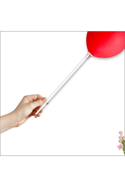 Genel Markalar Balon Çubuğu ve Takma Aparatı, Balon Hariç - 10 Set