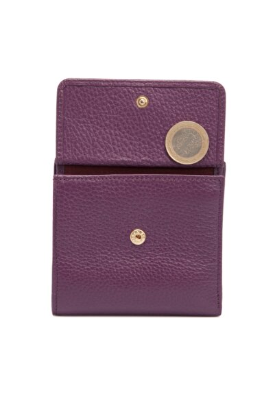 Tergan Purple Leather Women's Wallet 05627c48