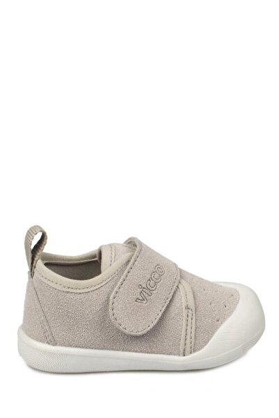 Vicco Anka Kız / Erkek Çocuk Gri Ilk Adım Bebe Patik Panduf Unisex Günlük Spor Ayakkabı 950.e19k.224