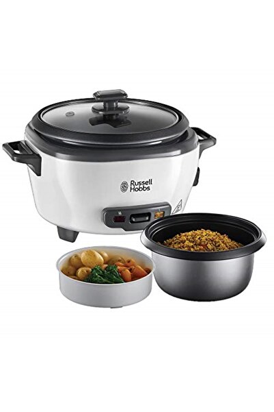 RUSSELL HOBBS Marka: Pilav Pişirici Küçük 0,8 L (buharlı Pişirici, Sıcak Tutma Fonksiyonu, Yapışmaz