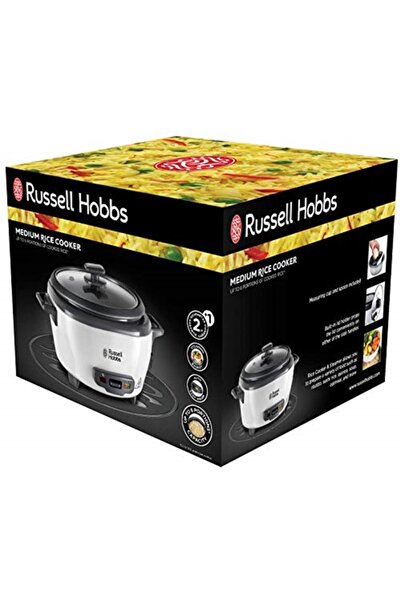 RUSSELL HOBBS Marka: Pilav Pişirici Küçük 0,8 L (buharlı Pişirici, Sıcak Tutma Fonksiyonu, Yapışmaz