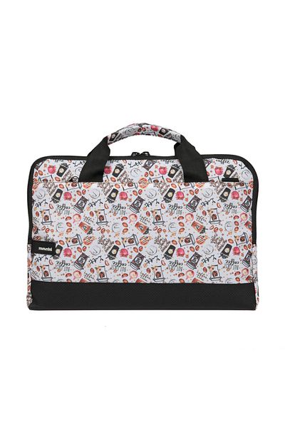 Moserini 14"-14.2" Patterned Macbook Air-pro Laptop Bag with Base Protection and Shoulder Strap - Spica