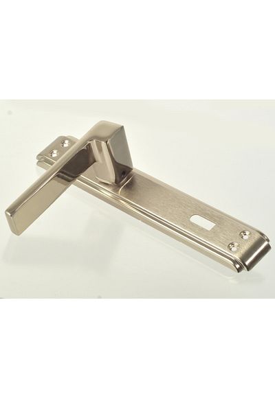 Sofuoğlu Anka Mirrored Door Handle (Room - Interior Door Handle) Nickel - Satin