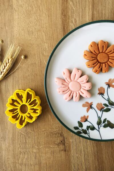 CESTOPİENO Papatya Kurabiye Kalıbı (7X6 CM)