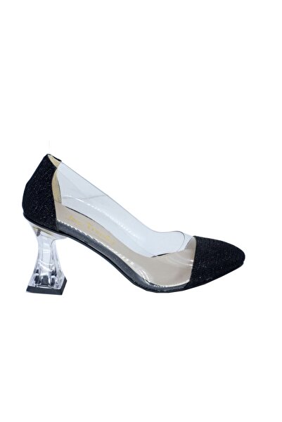 TRENDYSHOES Trendyshose 03597 Women's Transparent Heel 7 Cm Women's Heeled Shoes