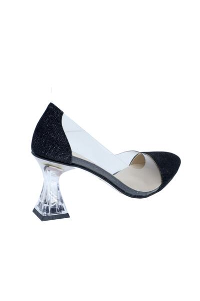 TRENDYSHOES Trendyshose 03597 Women's Transparent Heel 7 Cm Women's Heeled Shoes