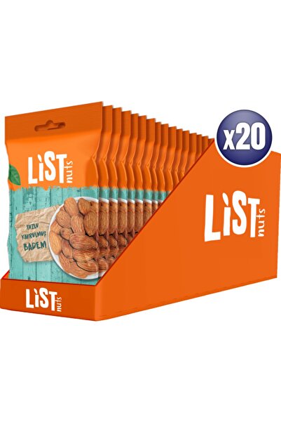 List Nuts Tuzlu Kavrulmuş Badem 20 X 40 G