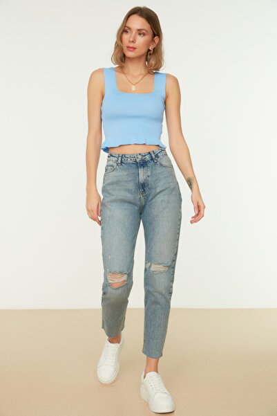 Trendyol Collection Jeans - Blau - Mom