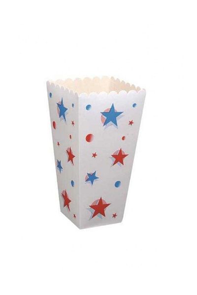 Festiva Star Printed Popcorn Box 100 Pieces