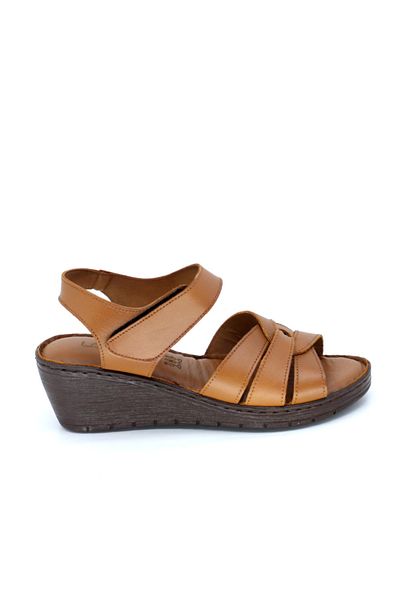 TRENDYSHOES Trendyshose D22-001 Δερμάτινα Ανατομικά Γυναικεία Σανδάλια