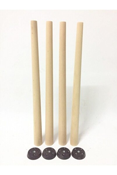 BİGWOODWORKERS Ahşap Konik Sehpa Ayağı