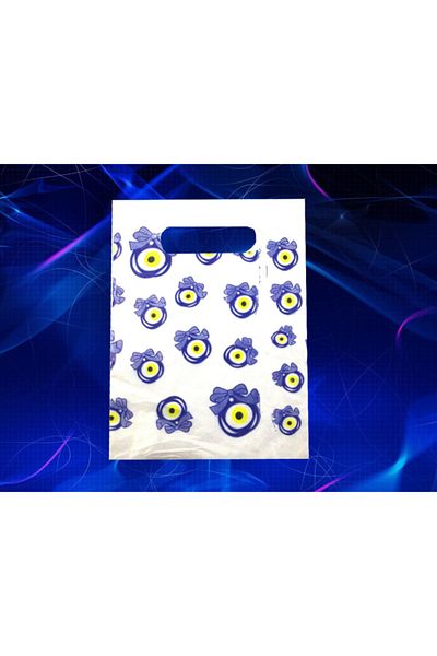 KENT Evil Eye Bead Printed Scavenging Bag 14*21 Cm 100 Pieces