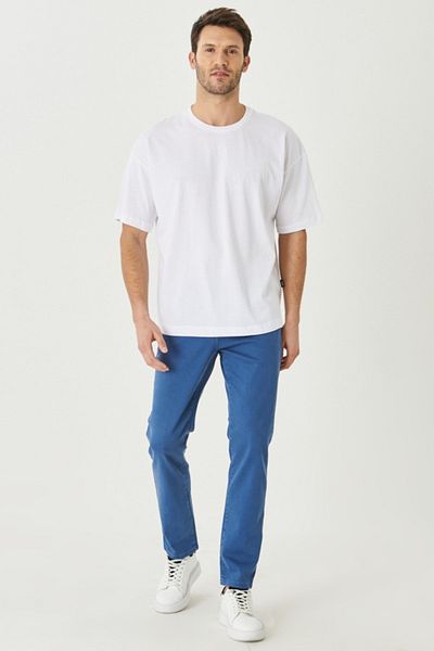 ALTINYILDIZ CLASSICS Men's Indigo 360 Degree All-Around Stretching Comfortable Durable Slim Fit Slim Fit Slim Fit Pants