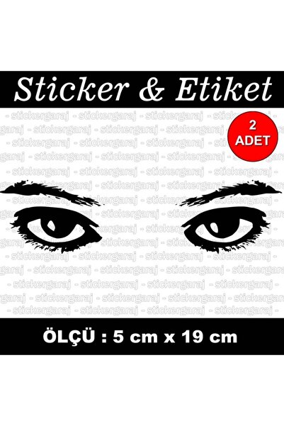 auto ملصق مثير للإعجاب بمظهر عين المرأة - ملصق متوافق مع الكمبيوتر المحمول عل...