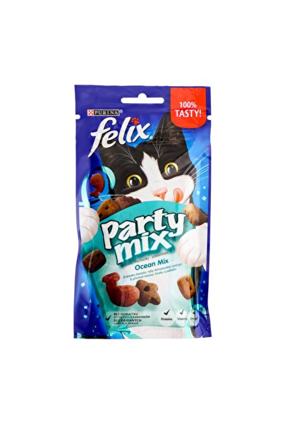FELIX Felix Party Mix Somonlu Kedi Ödül Maması 60 gr