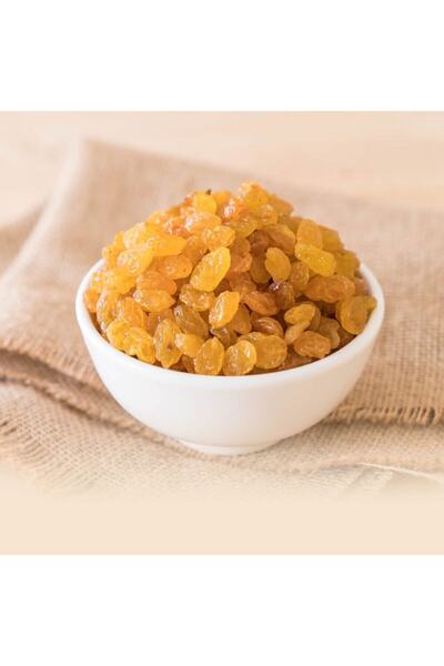 Özgür Kuruyemiş Sarı Üzüm Kurusu-kilitli Paket 100 gr