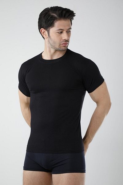 chulfa Μπλουζάκι με λαιμόκοψη Vivaldi Luxury Full Lycra Flexible T-Shirt