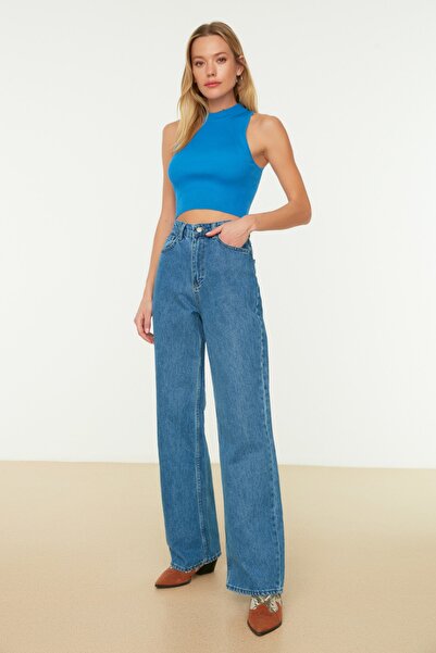 Trendyol Collection Jeans - Blau - Wide Leg