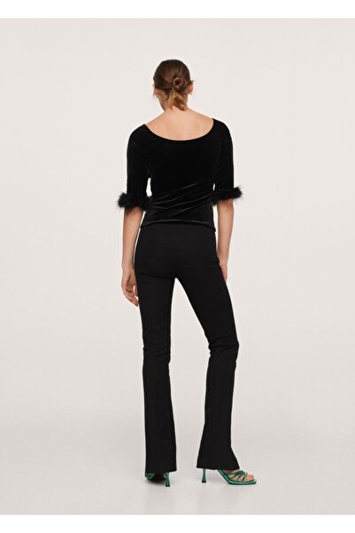 MANGO Woman T-Shirt με φτερά