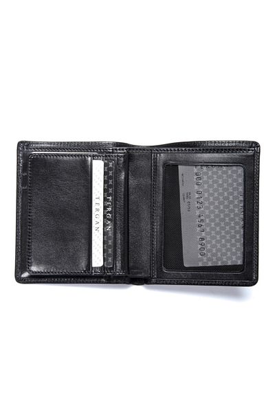 Tergan Black Leather Men's Wallet 01452a97
