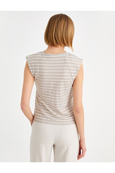 Koton Sportowiec w paski z okrągłym dekoltem