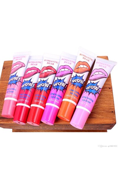 WOW Soyulabilir Ruj Seti 6'lı