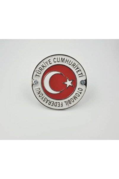 trakkale Türkiye Otomobil Federasyonu Döküm Vidalı Panjur Arması