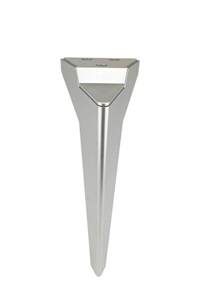 TepeAks Prizma Ayak - 19 Cm - Gümüş - Mobilya, Koltuk, Tv Ünitesi Uyumlu - 4 ...