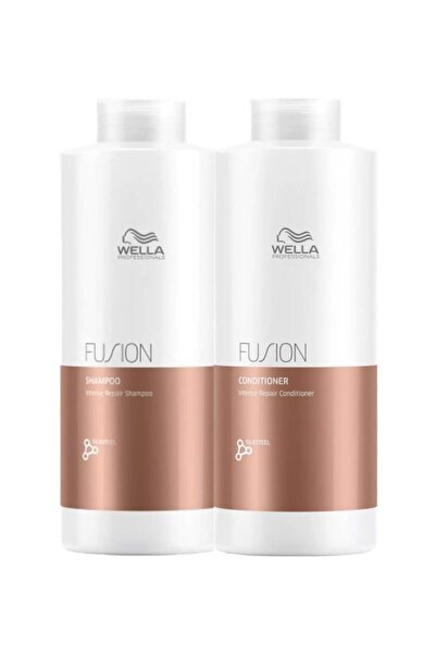 Wella Professionals Fusion Intense Repair Şampuan 1000 Ml + Saç Kremi 1000 Ml