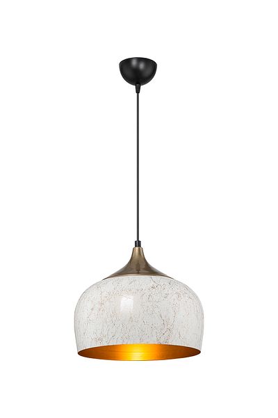 Gloria Sante Metal Pendant Lamp - Off-White