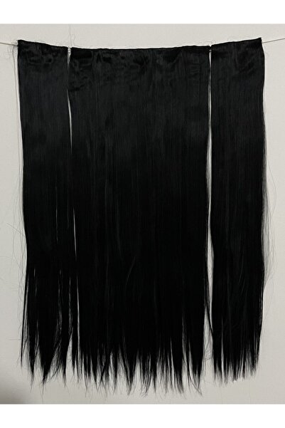 Fenomen Peruk Ημισελήνο +2 Πλαϊνό Μαύρο Επίπεδο Μοντέλο 3 Τεμάχια