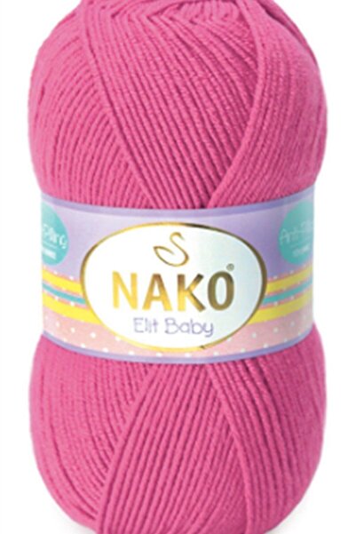 NAKO Elit Baby 5278 Parlak Pembe | Tüylenmeyen Ip | Bebek Ipi