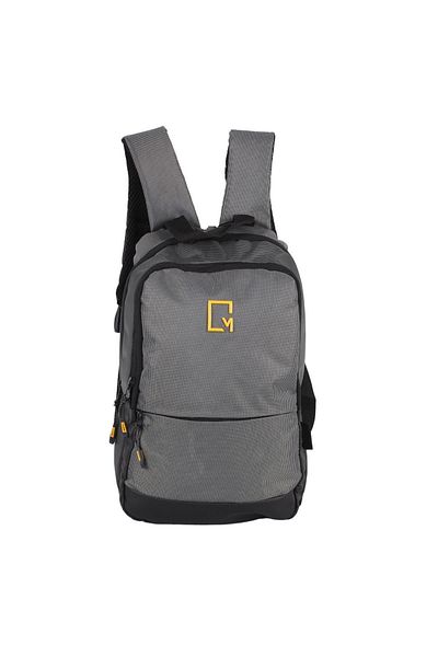 Bagacar Mega Model 1028 Gray Men's Premium Backpack