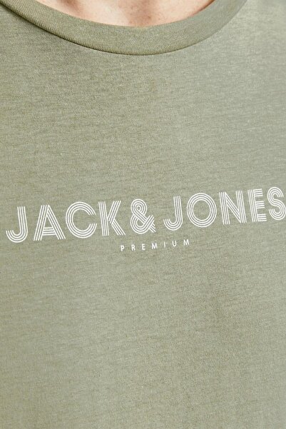 Jack & Jones Ανδρικό μπλουζάκι Jprblabooster-χακί 12208467