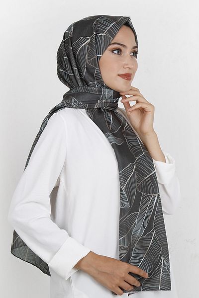 RENKLİBUTİK Cotton Hijab Shawl Brown Color