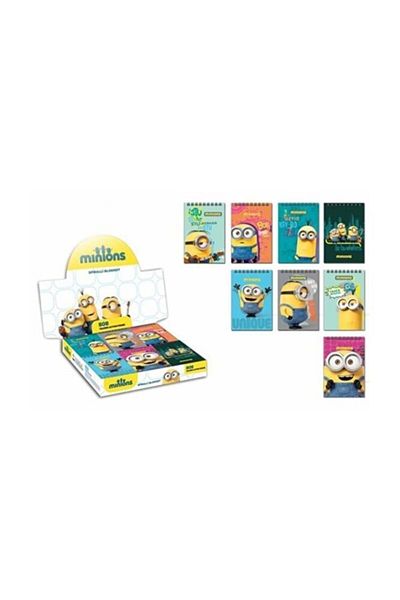 Minyonlar Minions Notebook Spiral Notepad