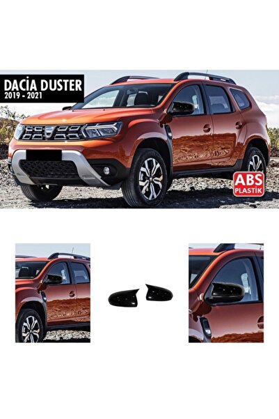 NamTuning Dacia Duster Yarasa Batman Ayna Kapağı 2018 Ve Üzeri Parlak Siyah