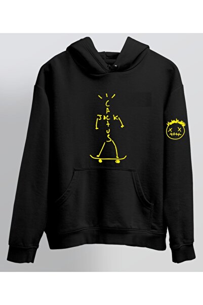 venüsdijital Travis Scott Astroworld Cactus Jack Štampano unisex crna majica ...