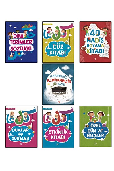Diyanet Vakfı Yayınları Okul Öncesi Dini Eğitim Seti 2-4 Yaş 3-6 Yaş 4-6 Yaş