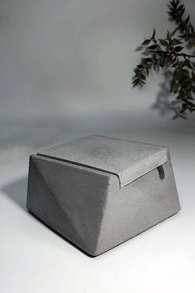 RocArt Home Μετρικός πίνακας σκόνης από σκυρόδεμα